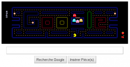 Google Pac-Man, mai 2010 Google Pac-Man