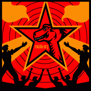 Mozilla plays with collectivist symbols