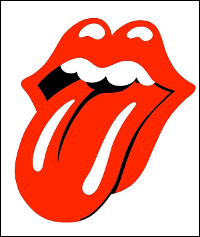 Logo des Rolling Stones