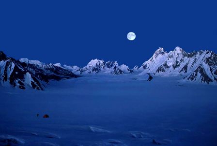 Karakoram, la nuit